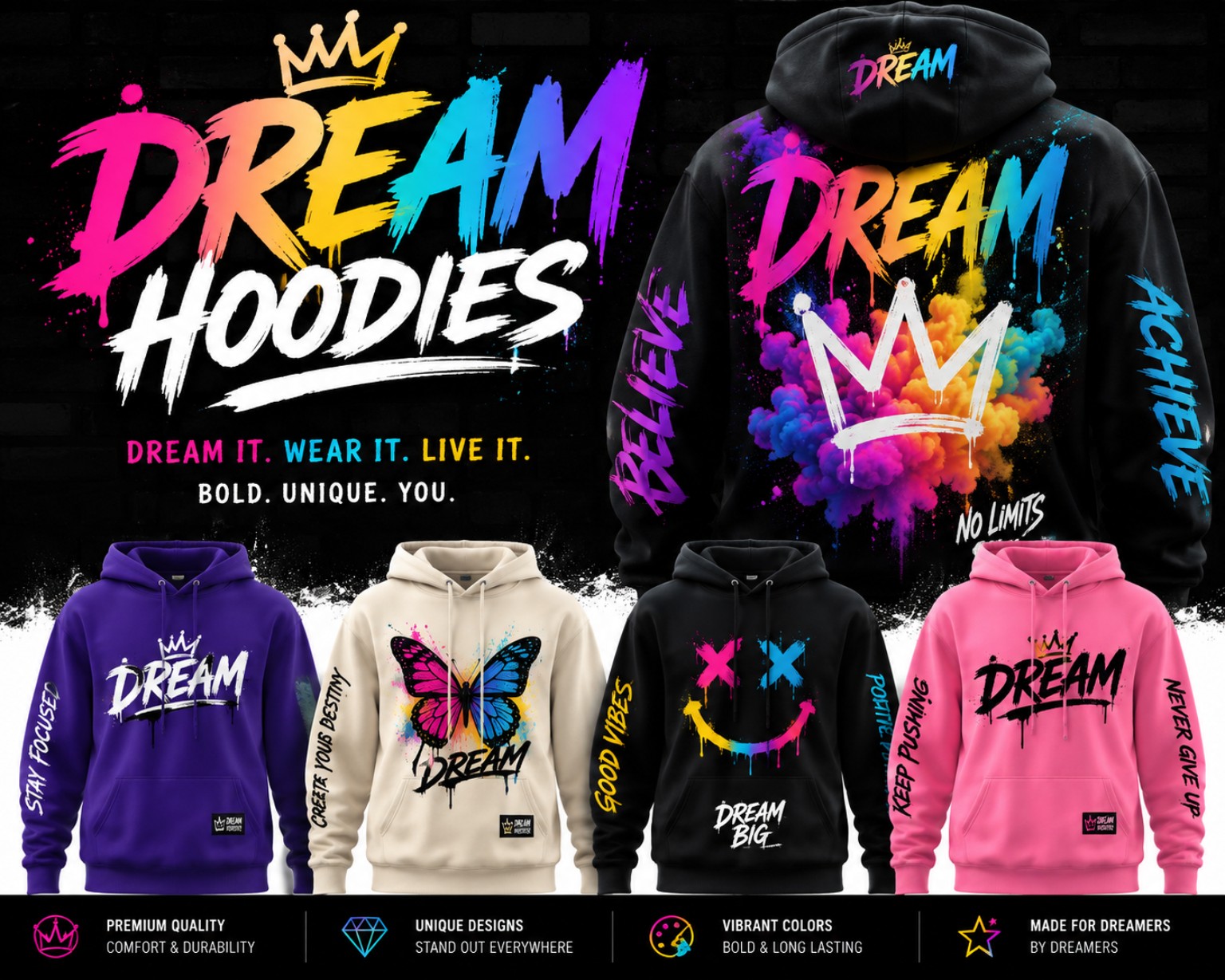 Hoodies mock-up designs